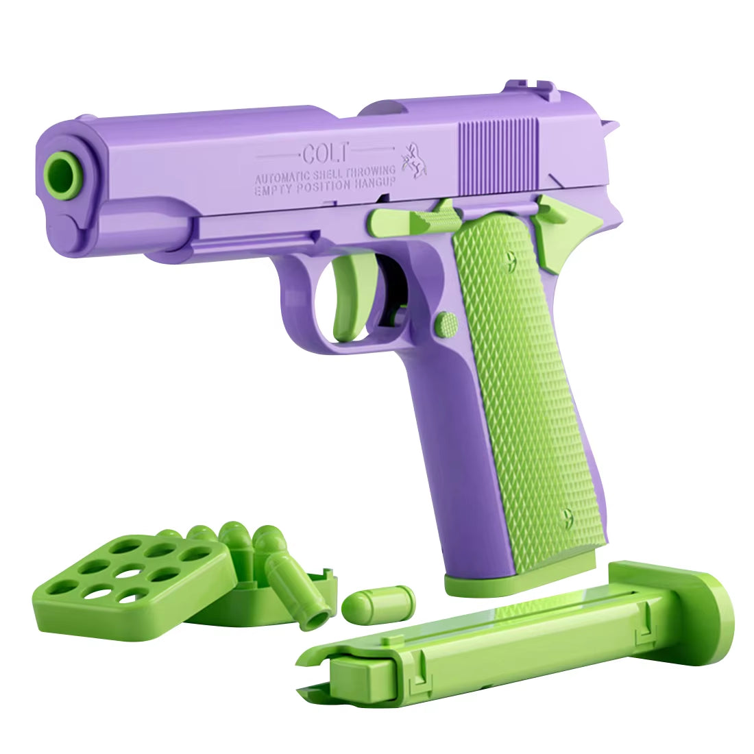 3D Gravity Toy Gun Model Cannot Shoot M1911 Pistol Desert Eagle Empty Load Hang-Up 3D Printing Fidget Toy for Boys Decompression