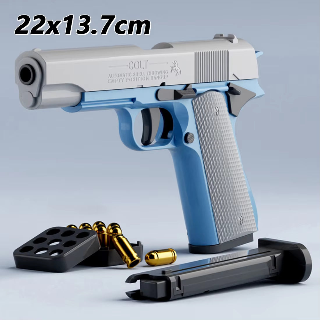 3D Gravity Toy Gun Model Cannot Shoot M1911 Pistol Desert Eagle Empty Load Hang-Up 3D Printing Fidget Toy for Boys Decompression