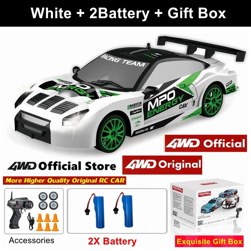 RC Drift Car Remote Control GTRPRO AE86PRO Model 4X4 Racing RTR Radio Truck Vehicle Toy Gift for Boy Girl Children Kid Adult