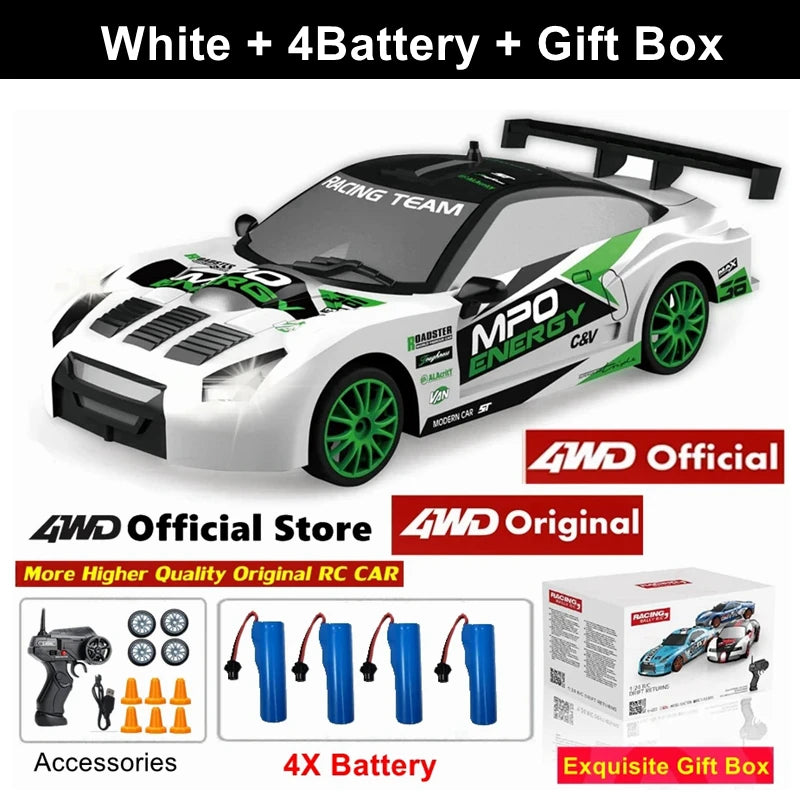 RC Drift Car Remote Control GTRPRO AE86PRO Model 4X4 Racing RTR Radio Truck Vehicle Toy Gift for Boy Girl Children Kid Adult