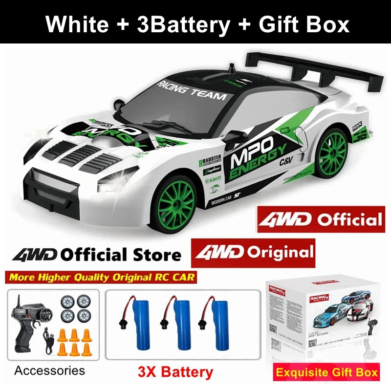 RC Drift Car Remote Control GTRPRO AE86PRO Model 4X4 Racing RTR Radio Truck Vehicle Toy Gift for Boy Girl Children Kid Adult