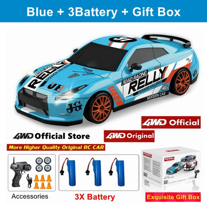 RC Drift Car Remote Control GTRPRO AE86PRO Model 4X4 Racing RTR Radio Truck Vehicle Toy Gift for Boy Girl Children Kid Adult