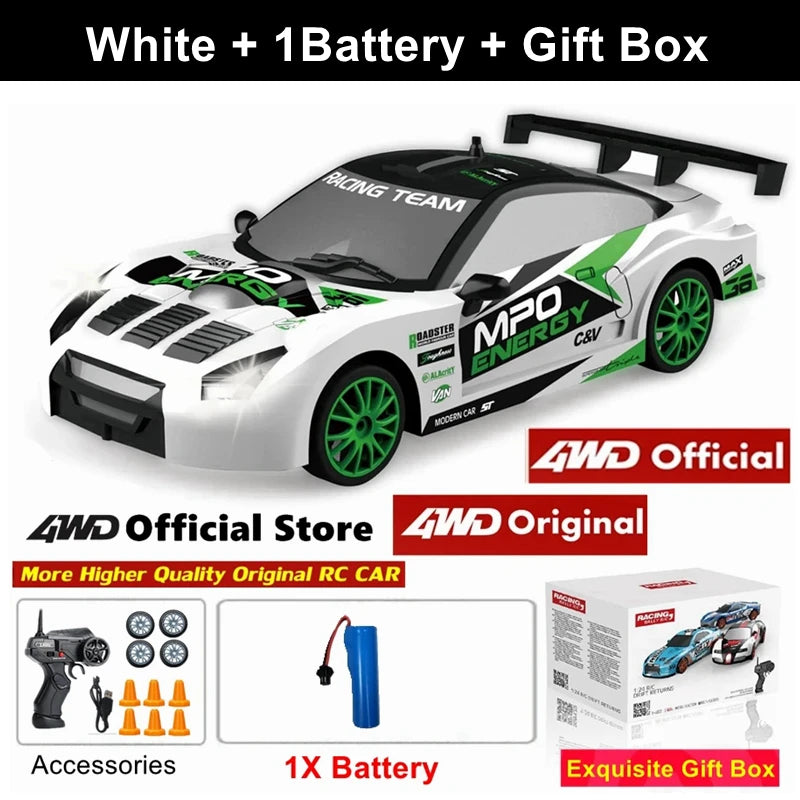 RC Drift Car Remote Control GTRPRO AE86PRO Model 4X4 Racing RTR Radio Truck Vehicle Toy Gift for Boy Girl Children Kid Adult