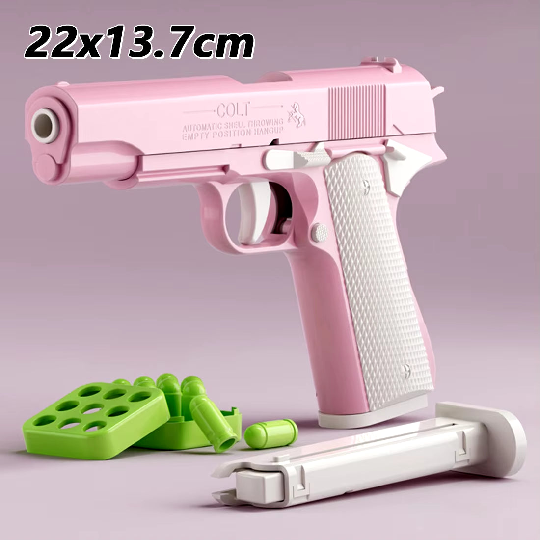 3D Gravity Toy Gun Model Cannot Shoot M1911 Pistol Desert Eagle Empty Load Hang-Up 3D Printing Fidget Toy for Boys Decompression