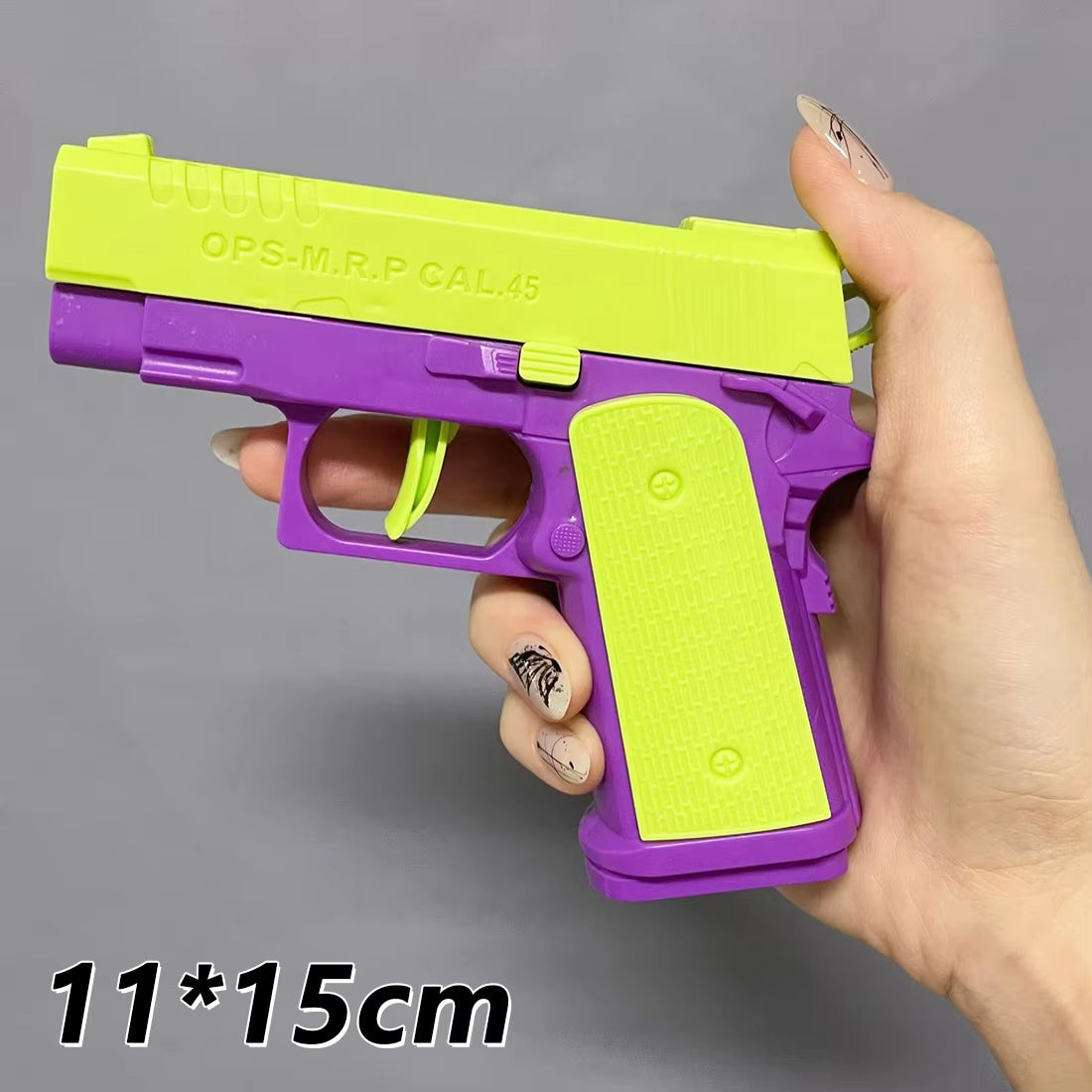 3D Gravity Toy Gun Model Cannot Shoot M1911 Pistol Desert Eagle Empty Load Hang-Up 3D Printing Fidget Toy for Boys Decompression