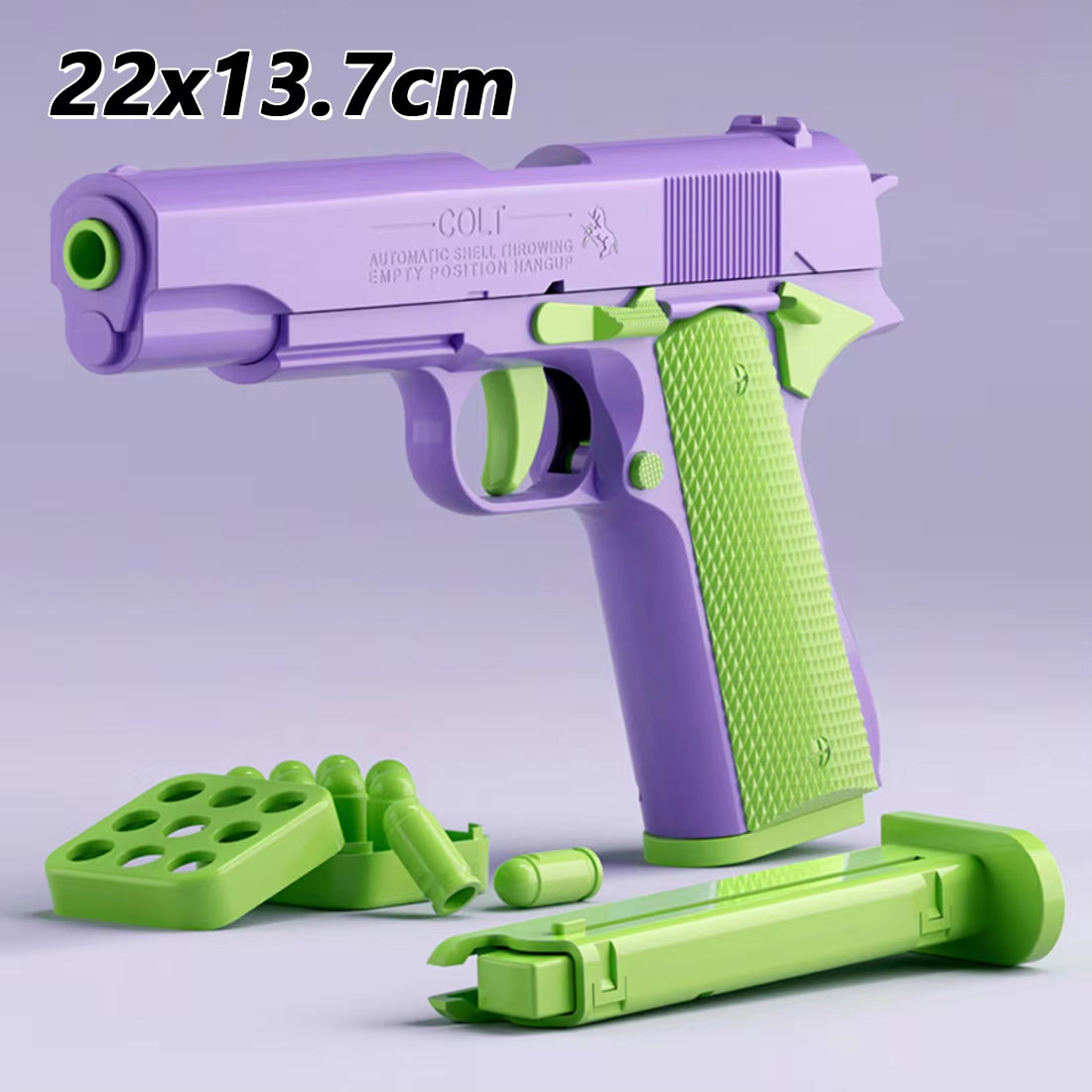 3D Gravity Toy Gun Model Cannot Shoot M1911 Pistol Desert Eagle Empty Load Hang-Up 3D Printing Fidget Toy for Boys Decompression