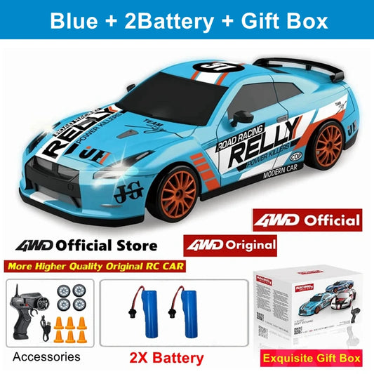 RC Drift Car Remote Control GTRPRO AE86PRO Model 4X4 Racing RTR Radio Truck Vehicle Toy Gift for Boy Girl Children Kid Adult